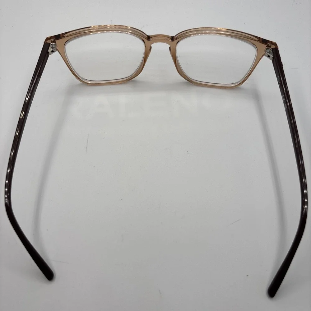 RAY BAN RB 7185 5940 TRANSPARENT BROWN AUTHENTIC EYEGLASSES 52-18-145mm #436